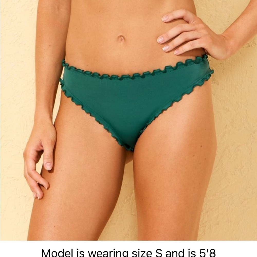 Women’s Bikini Set - Triangle Top & Ruffle Bottom - Picture 5 of 8